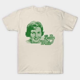 21 betty white // green solid style T-Shirt